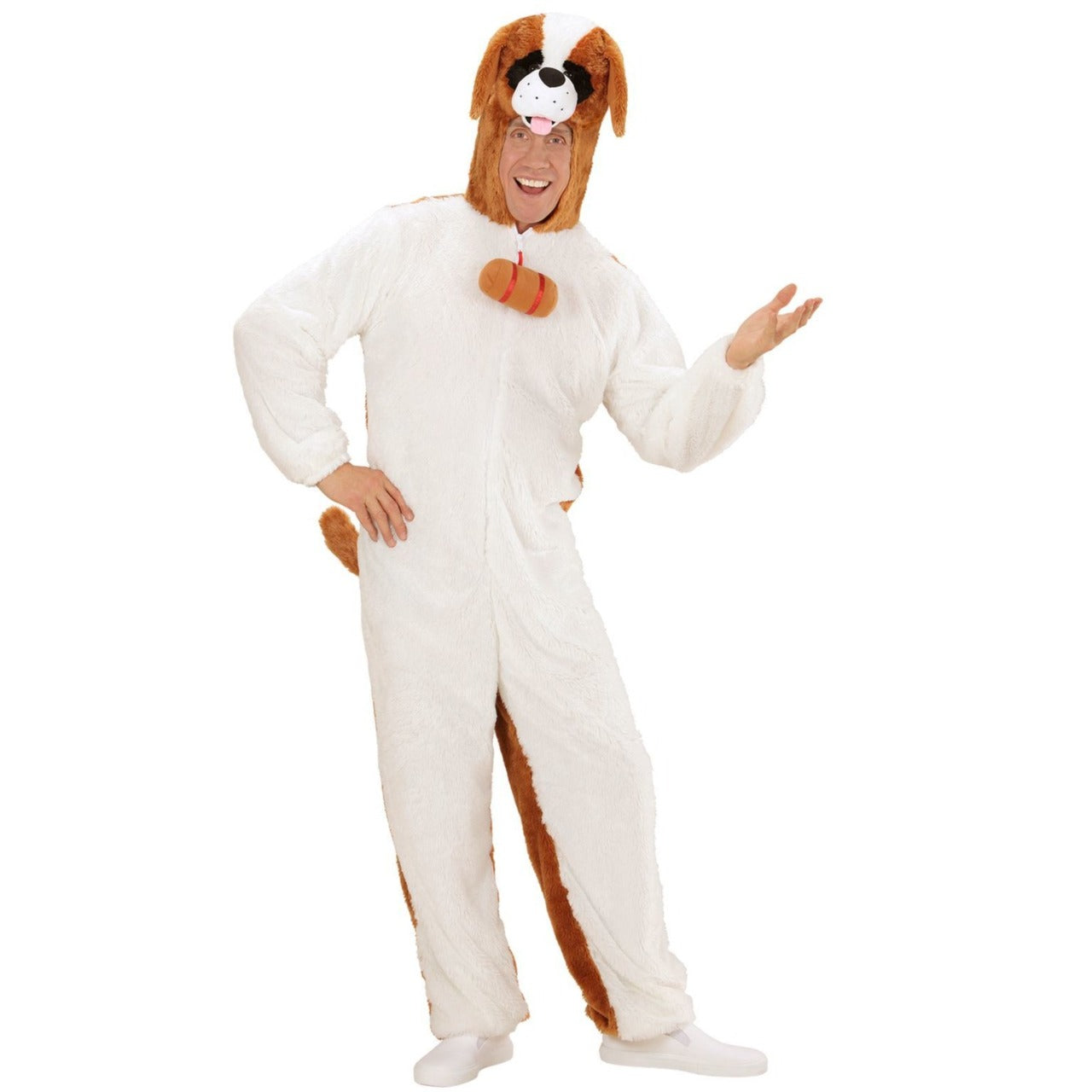 Disfraz de Perro San Bernardo para adulto