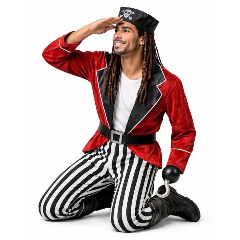 Disfraz de Pirata Aventurero para hombre