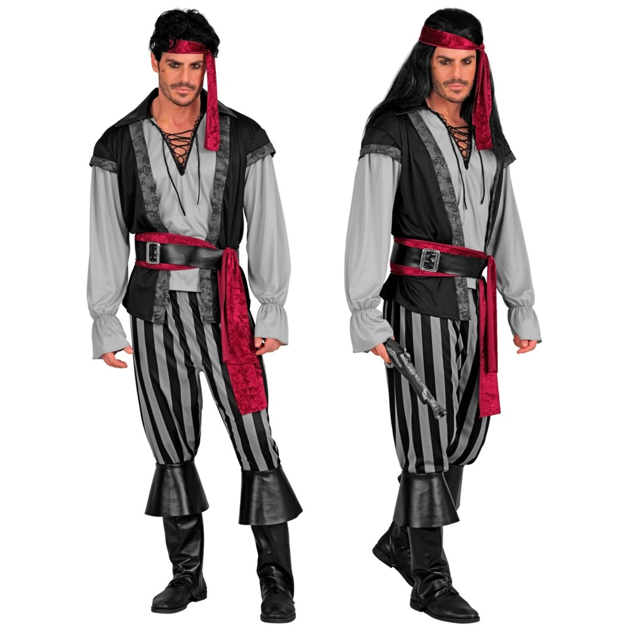 Disfraz de Pirata Fajín para hombre