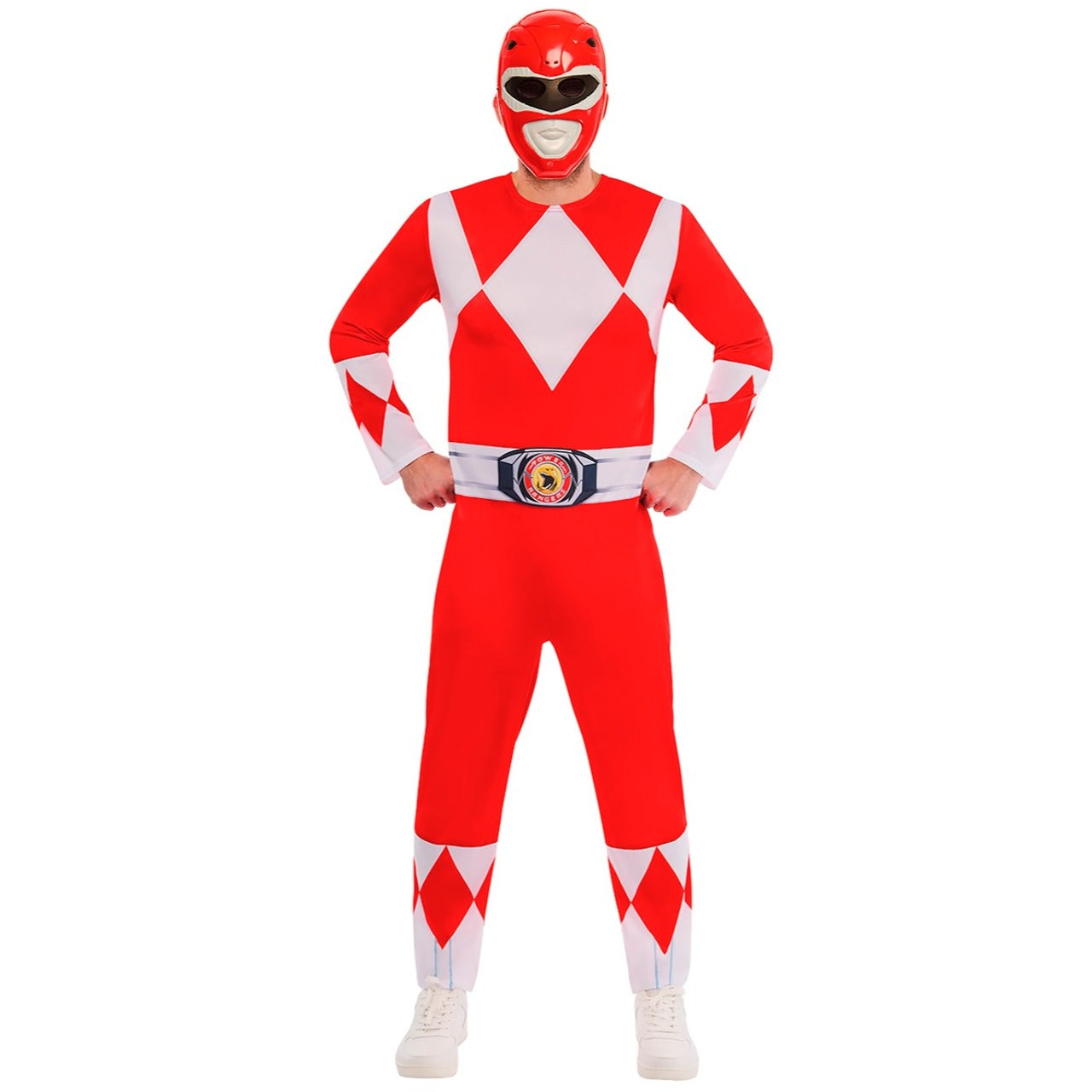 Disfraz de Power Ranger Rojo™ para adulto