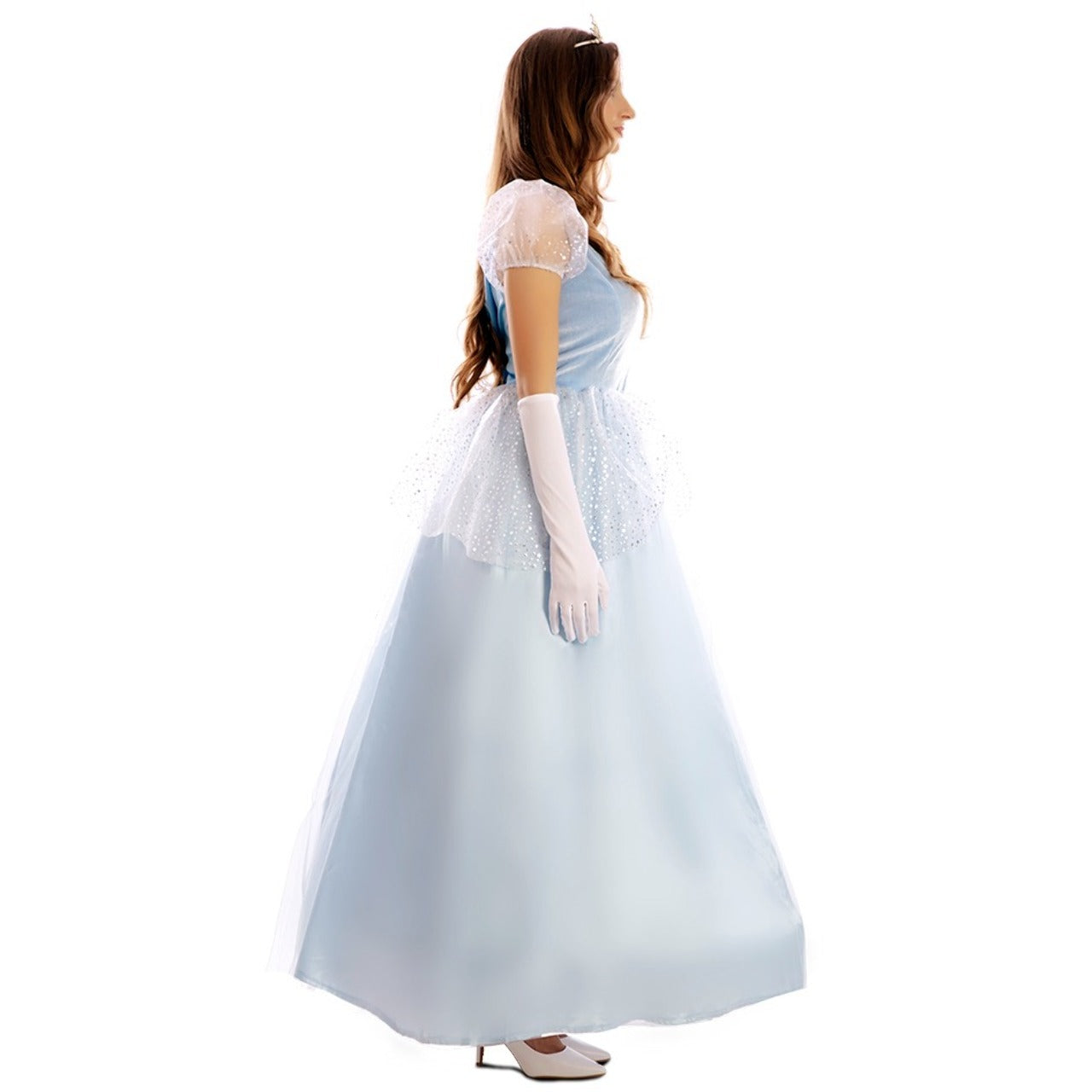 Disfraz de Princesa Azul Cuento para mujer