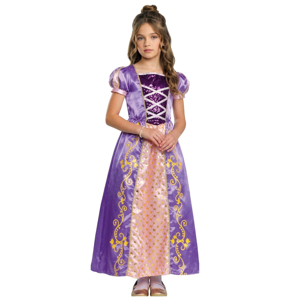 Disfraz de Princesa Enredados para niña
