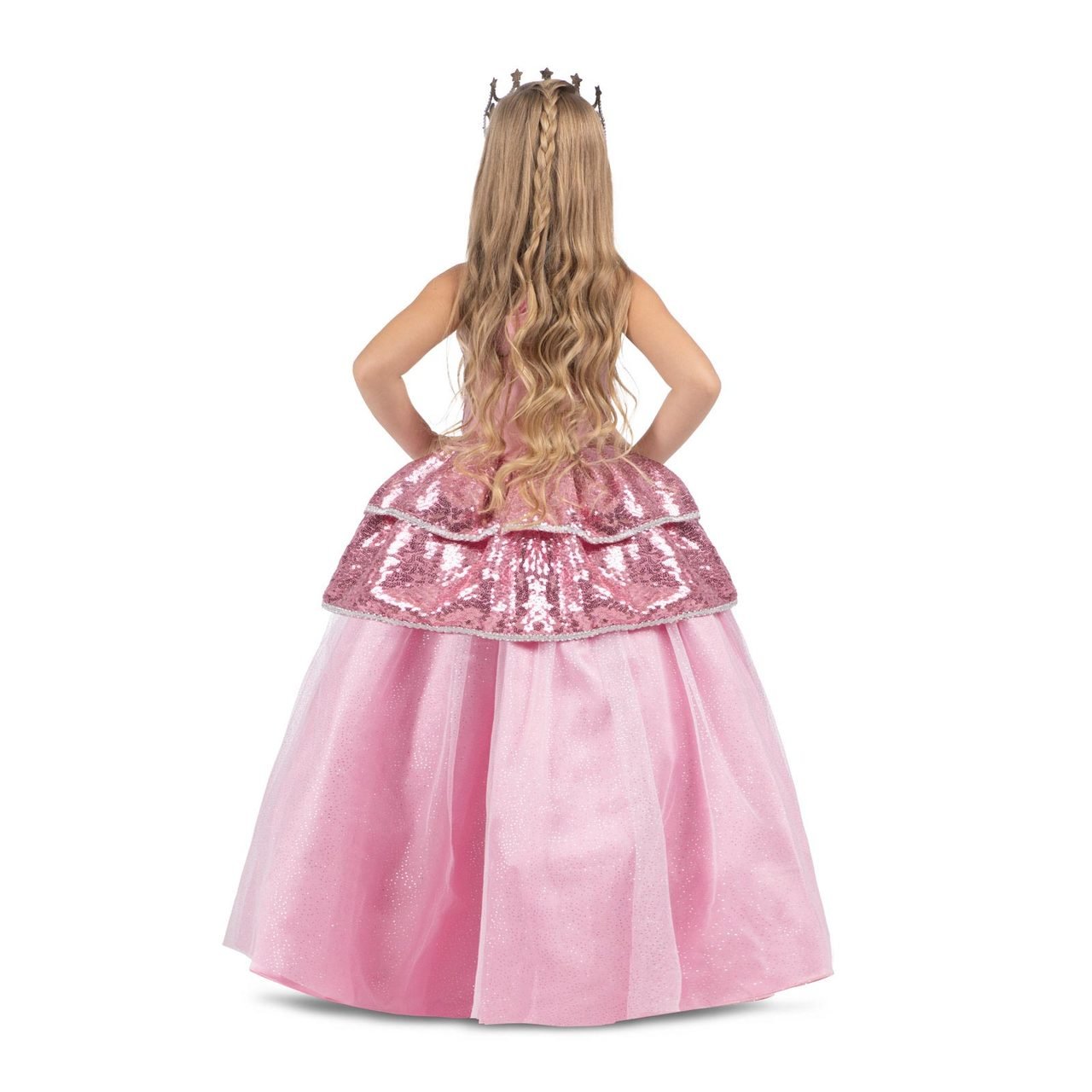Disfraz de Princesa Rosa Deluxe para niña