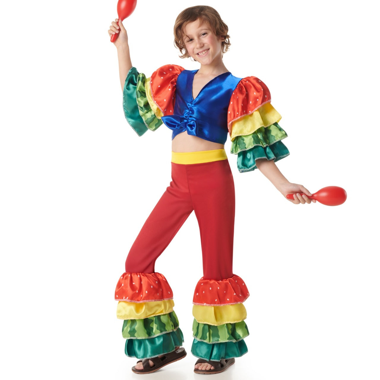Disfraz de Rumbero Multicolor para niño