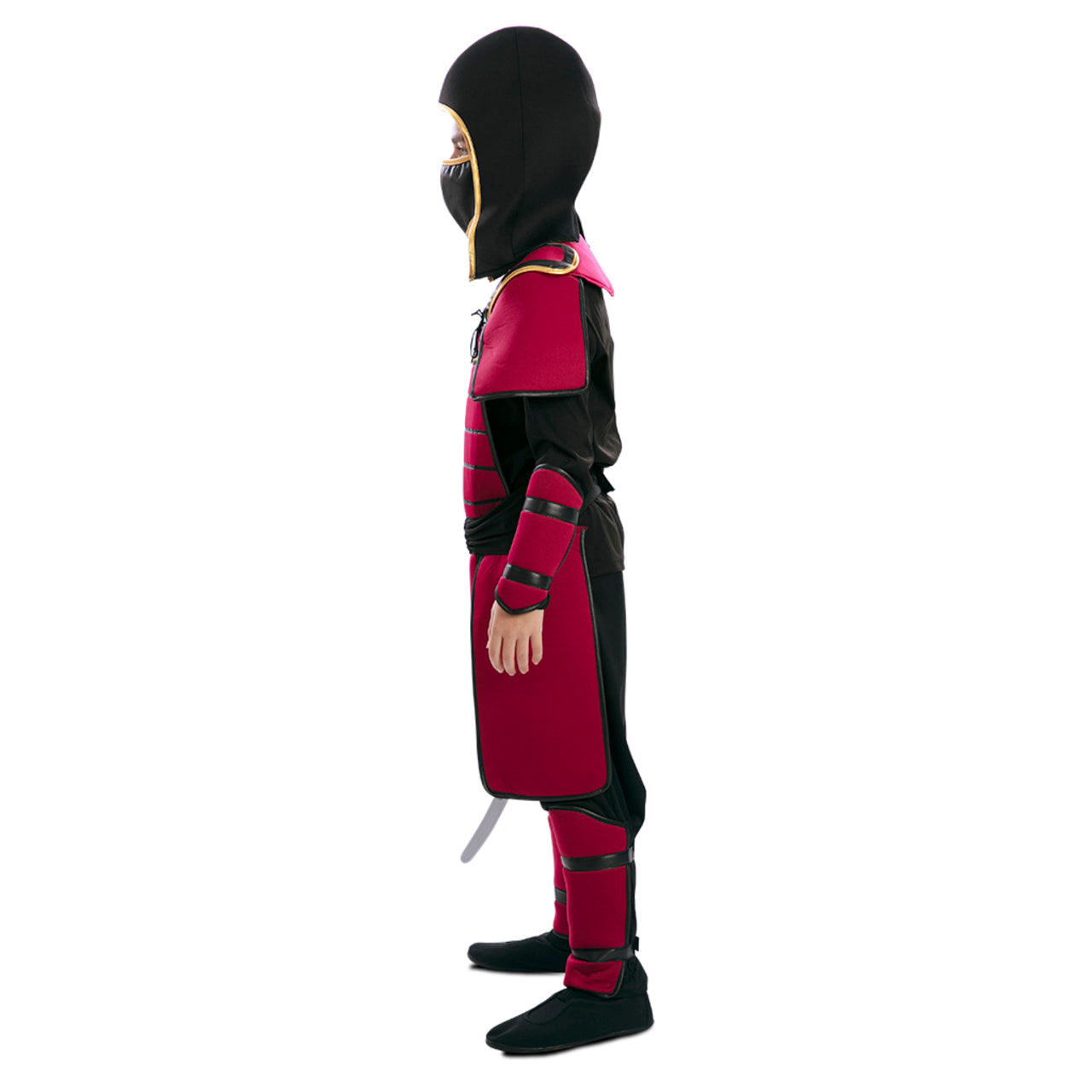 Disfraz de Samurái Rojo para niño