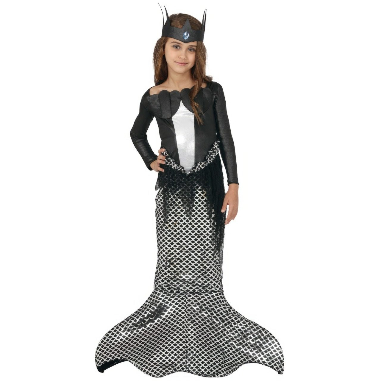 Disfraz de Sirena Zombie para niña
