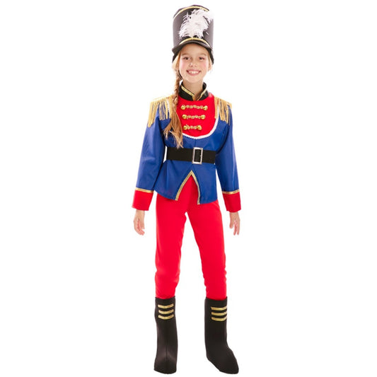 Disfraz de Soldadito Cascanueces Flecos para niña