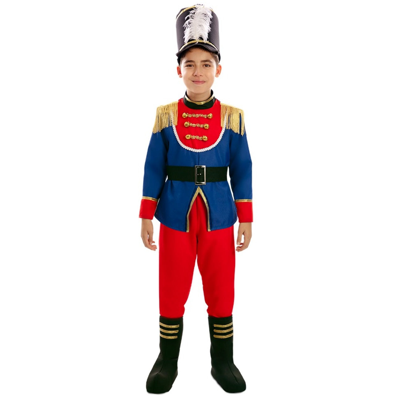 Disfraz de Soldadito Cascanueces Flecos para niño