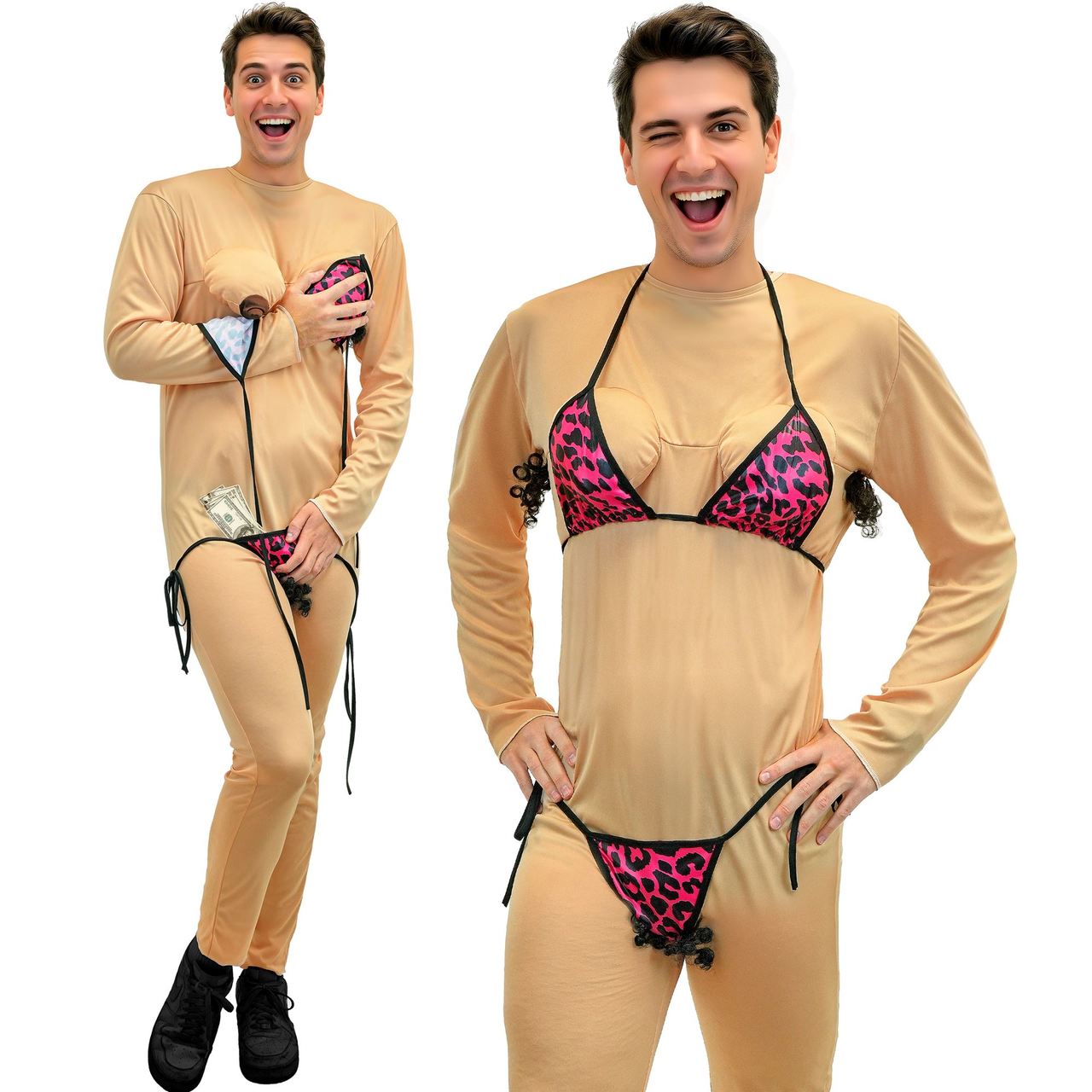 Disfraz Stripper Bikini para hombre