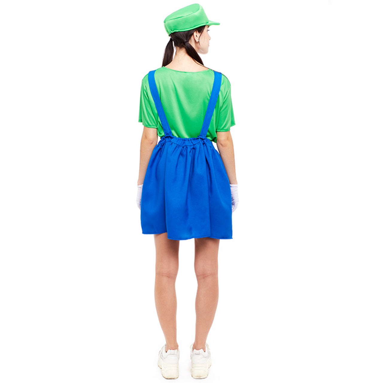 Disfraz de Super Luigi Gorra para mujer