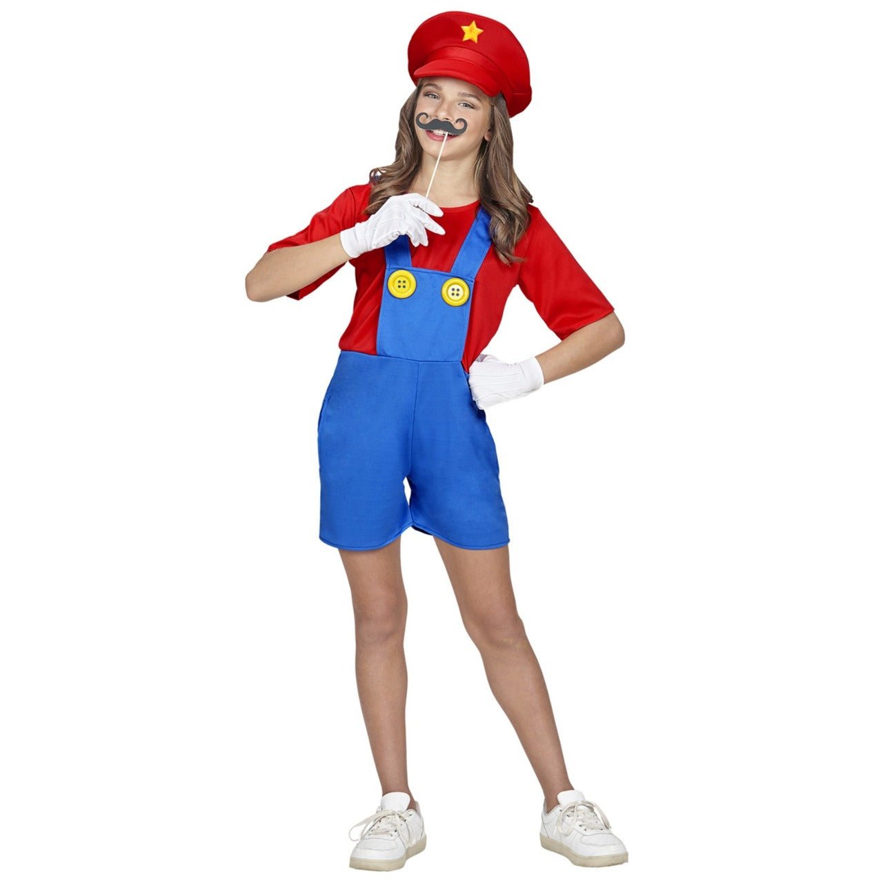 Disfraz de Super Mario Videojuego para niña