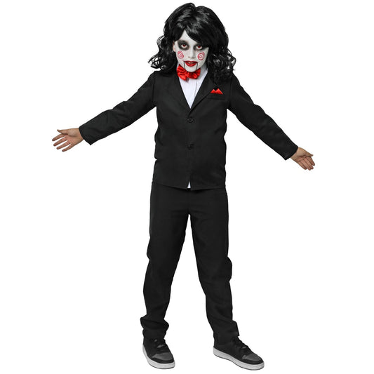 Disfraz de Títere Billy Saw para niño