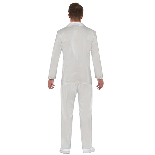 Disfraz de Traje Plateado Metalizado para hombre