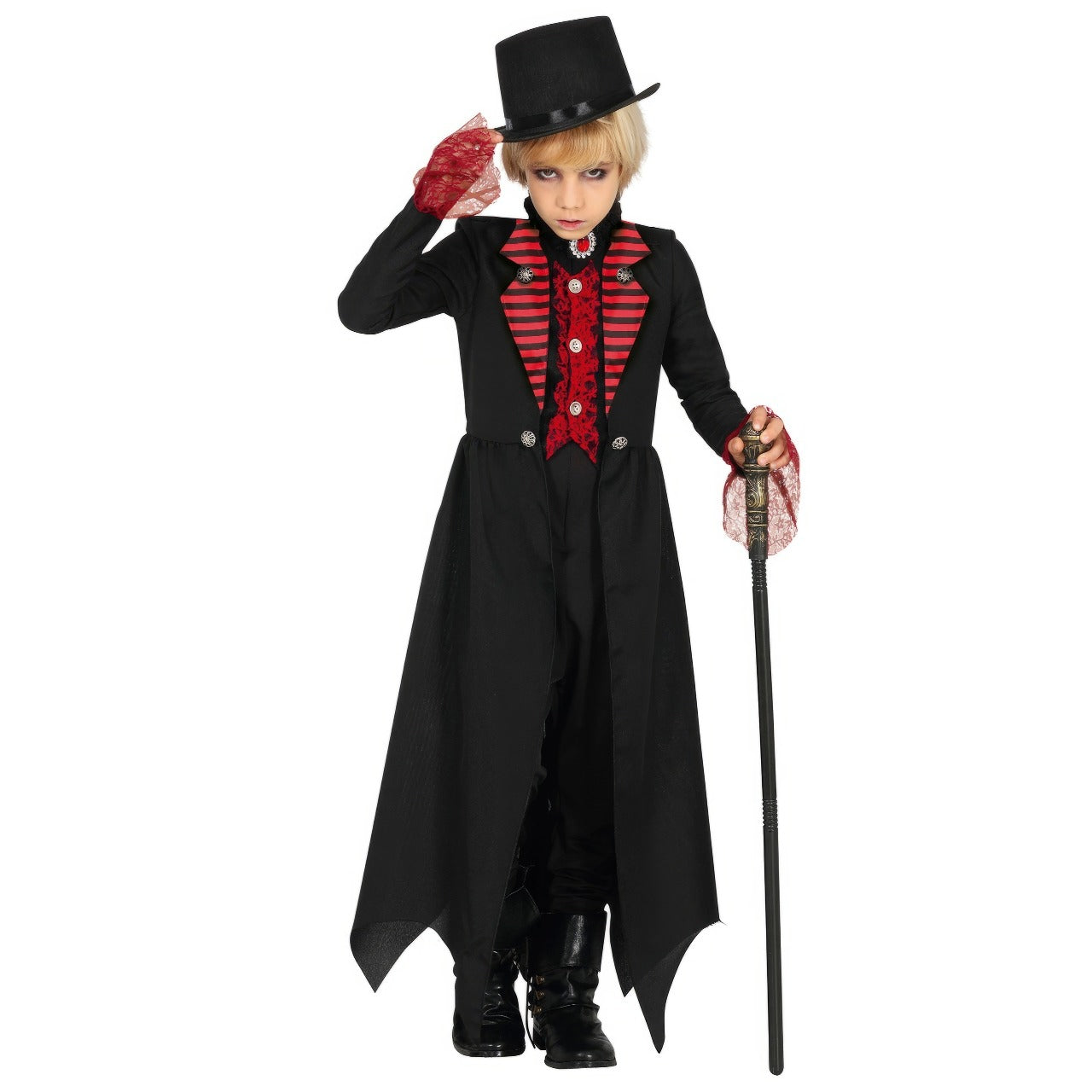 Disfraz de Vampiresa Gótica Eco para niña