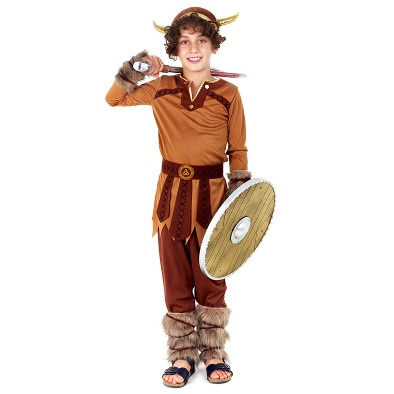 Disfraz de Vikingo Triqueta para niño
