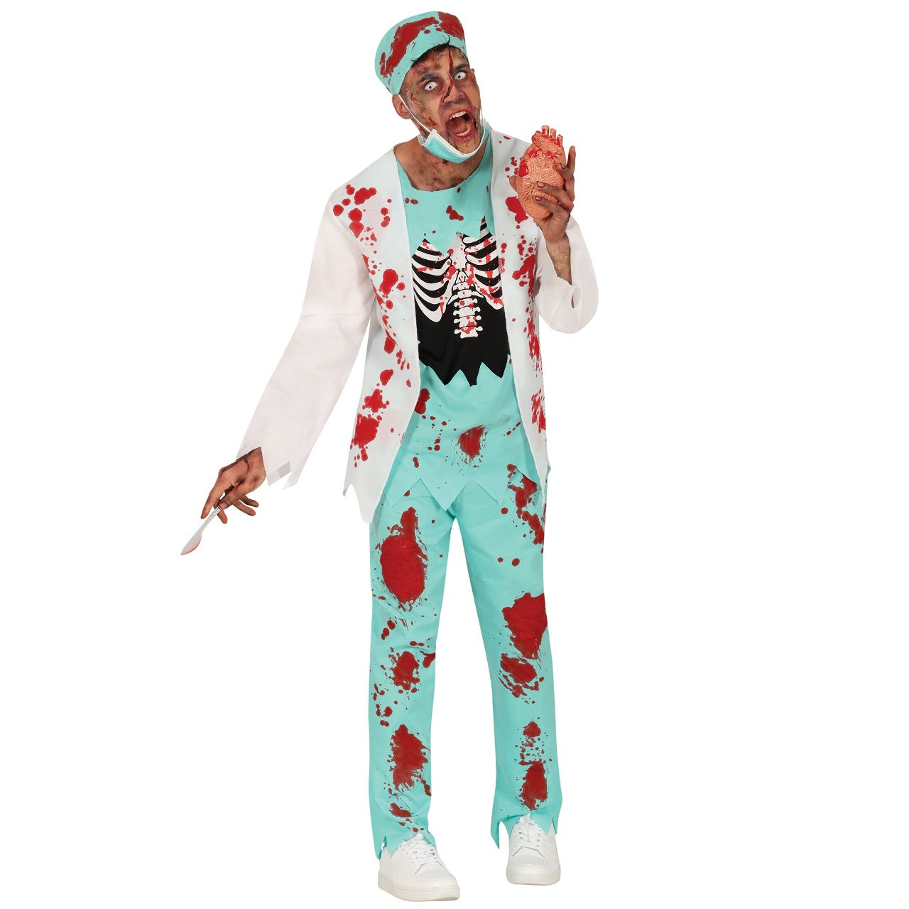 Disfraz de Zombie Cirujano para hombre