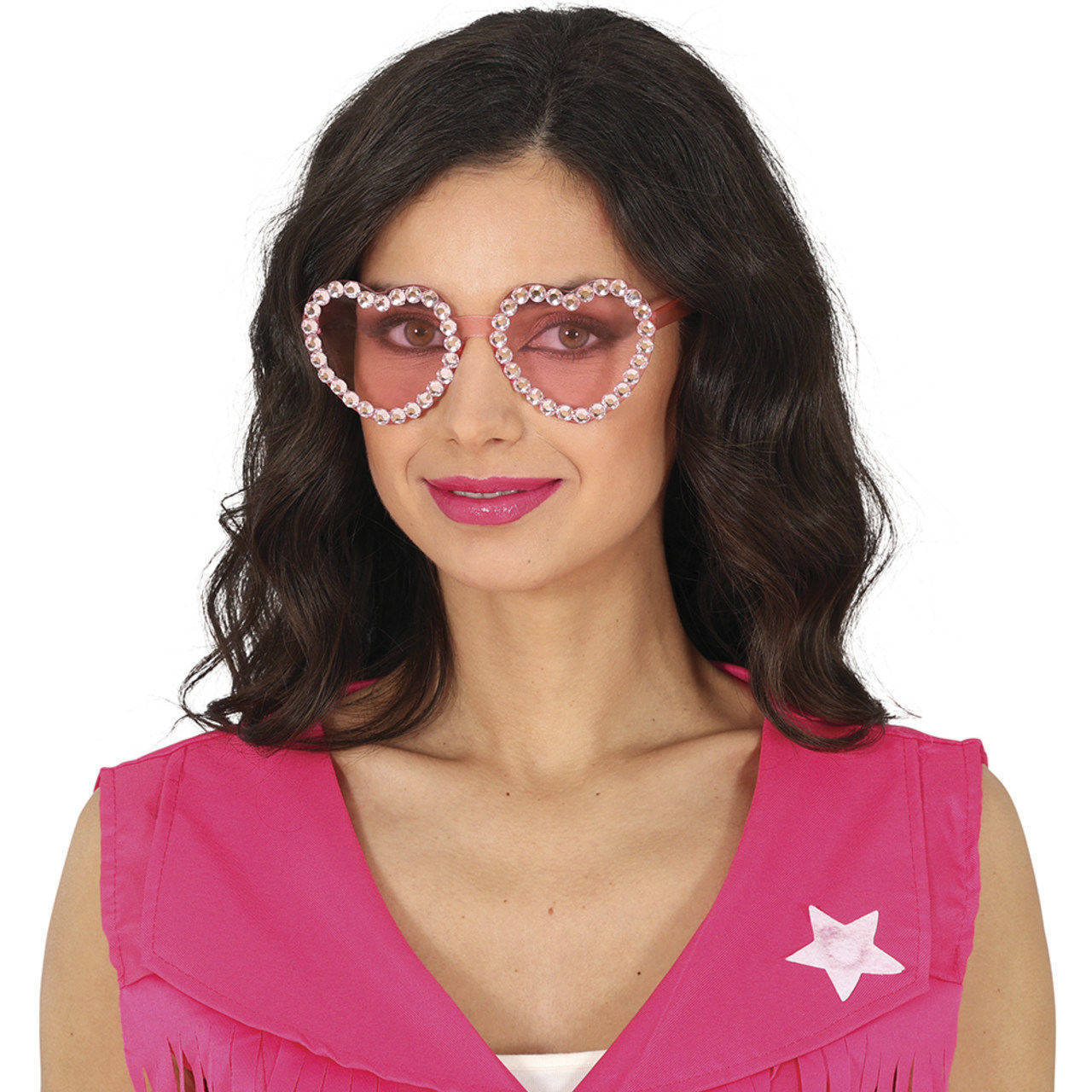 Gafas de Corazón Glitter