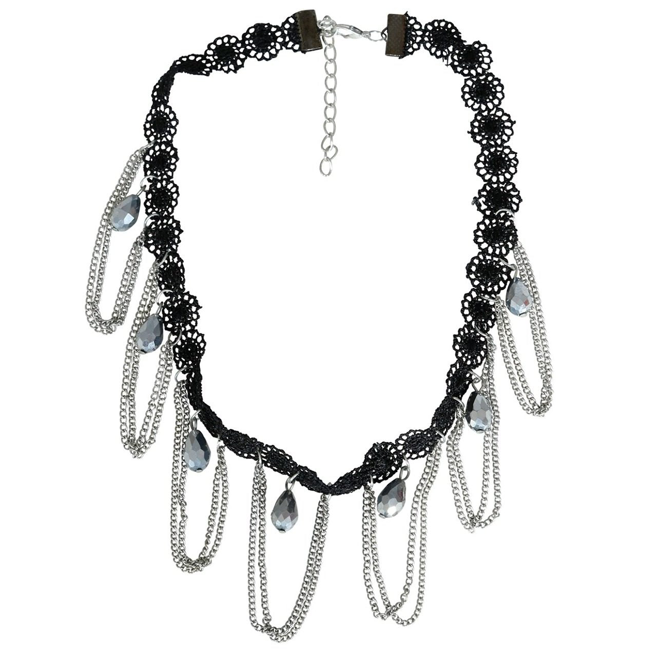 Gargantilla Gótica Plata