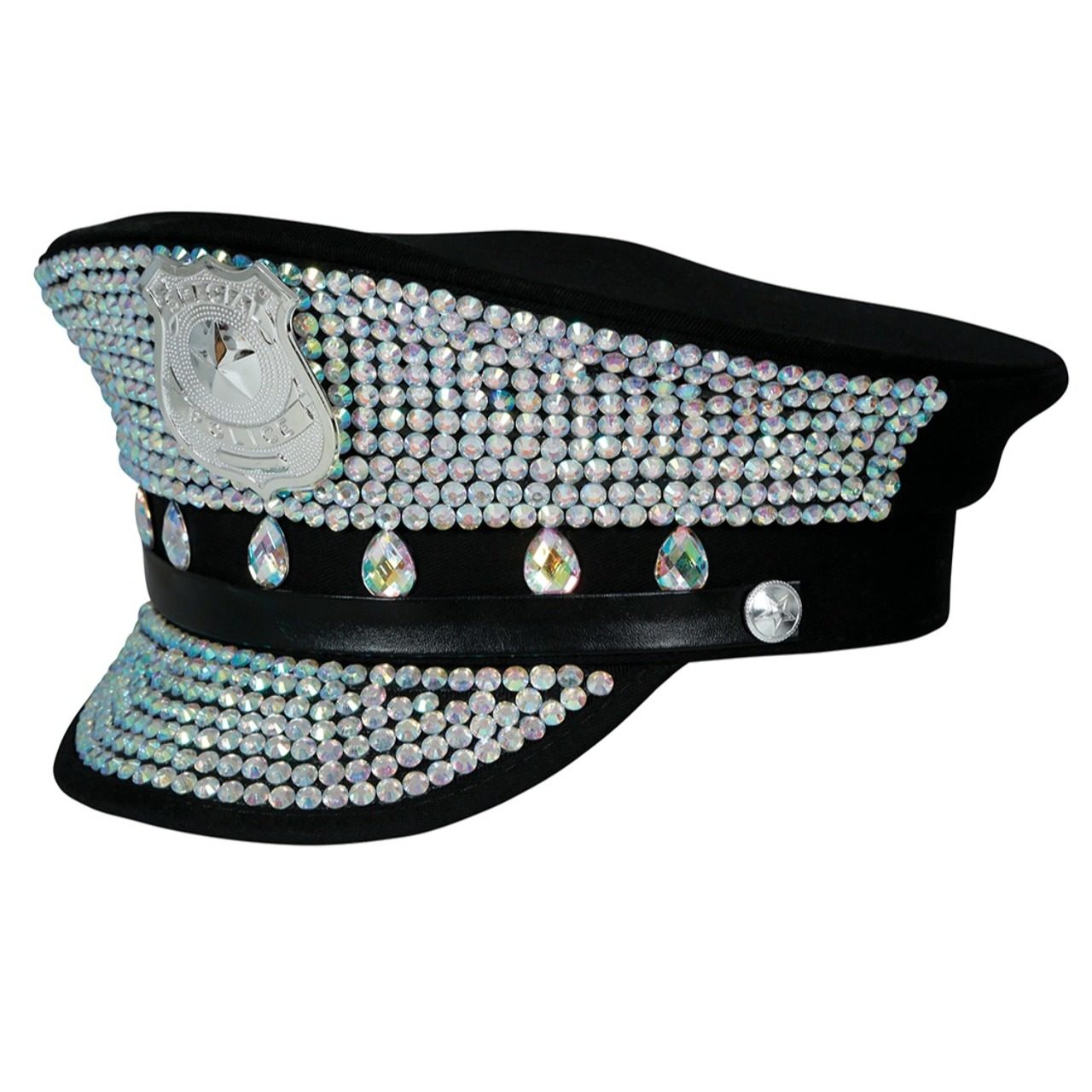 Gorra de Policía Brillantes