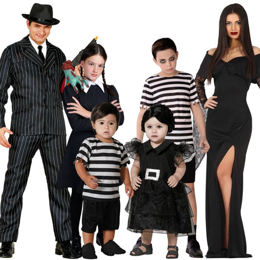 Disfraces en Grupo de Familia Siniestra Deluxe