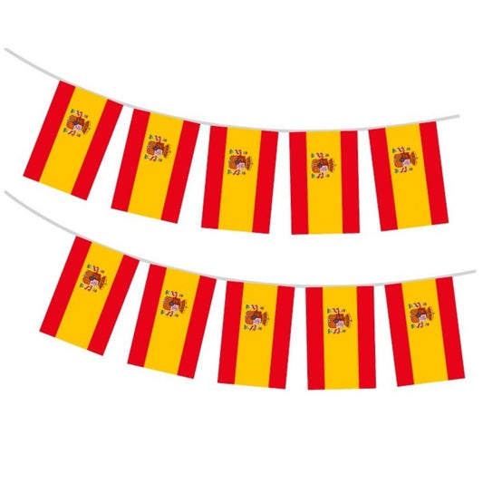 Guirnalda de Banderines de España 10m