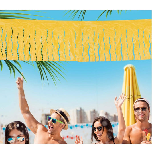 Guirnalda de Flecos Amarilla