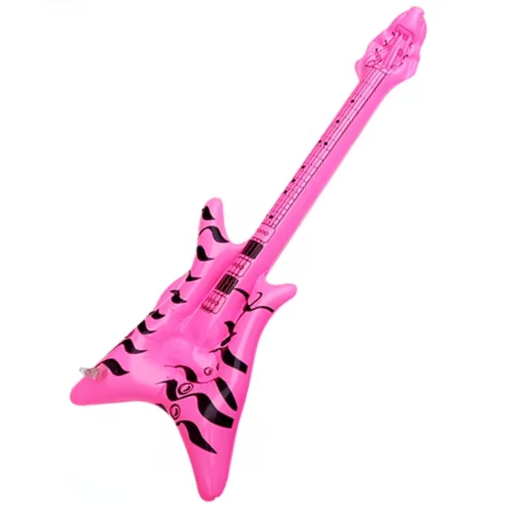 Guitarra Heavy Rosa Hinchable