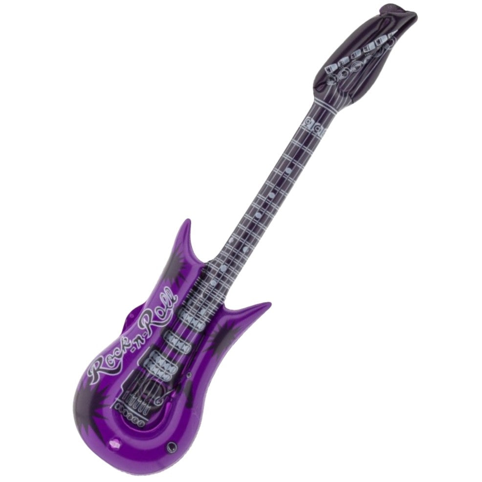 Guitarra Rock&Roll Violeta Hinchable