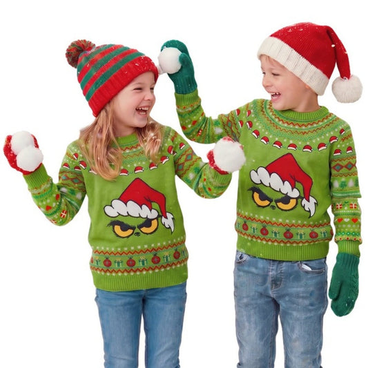 Jersey de Navidad Grinch infantil