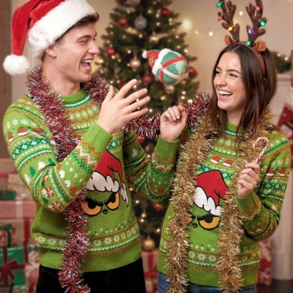 Jersey de Navidad Grinch