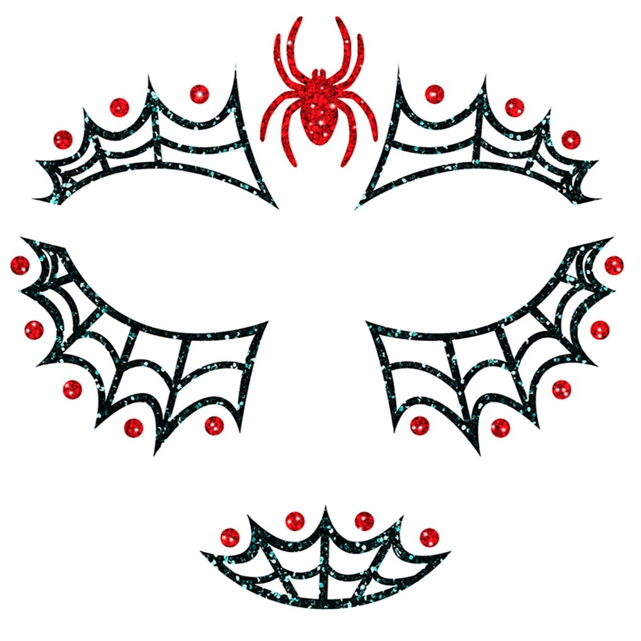 Kit de Maquillaje Glitter de Araña