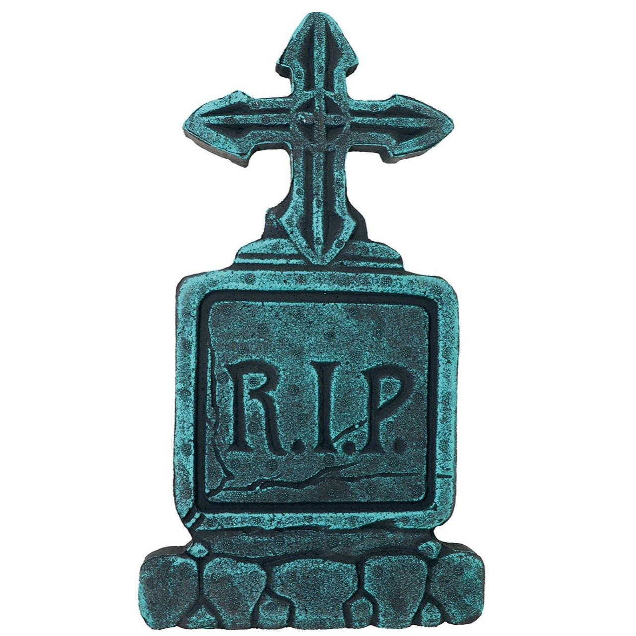 Lápida Rip con Cruz Siniestra