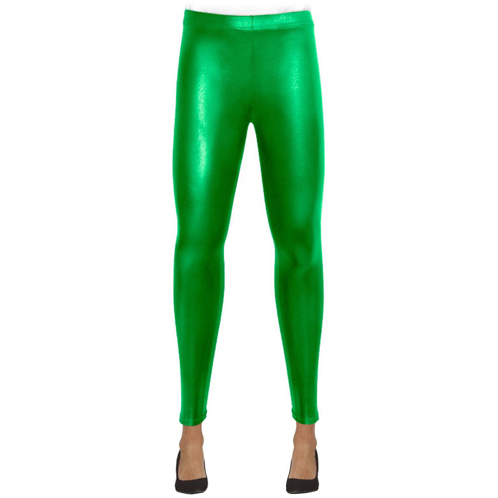 Leggings Verde Metalizado Eco