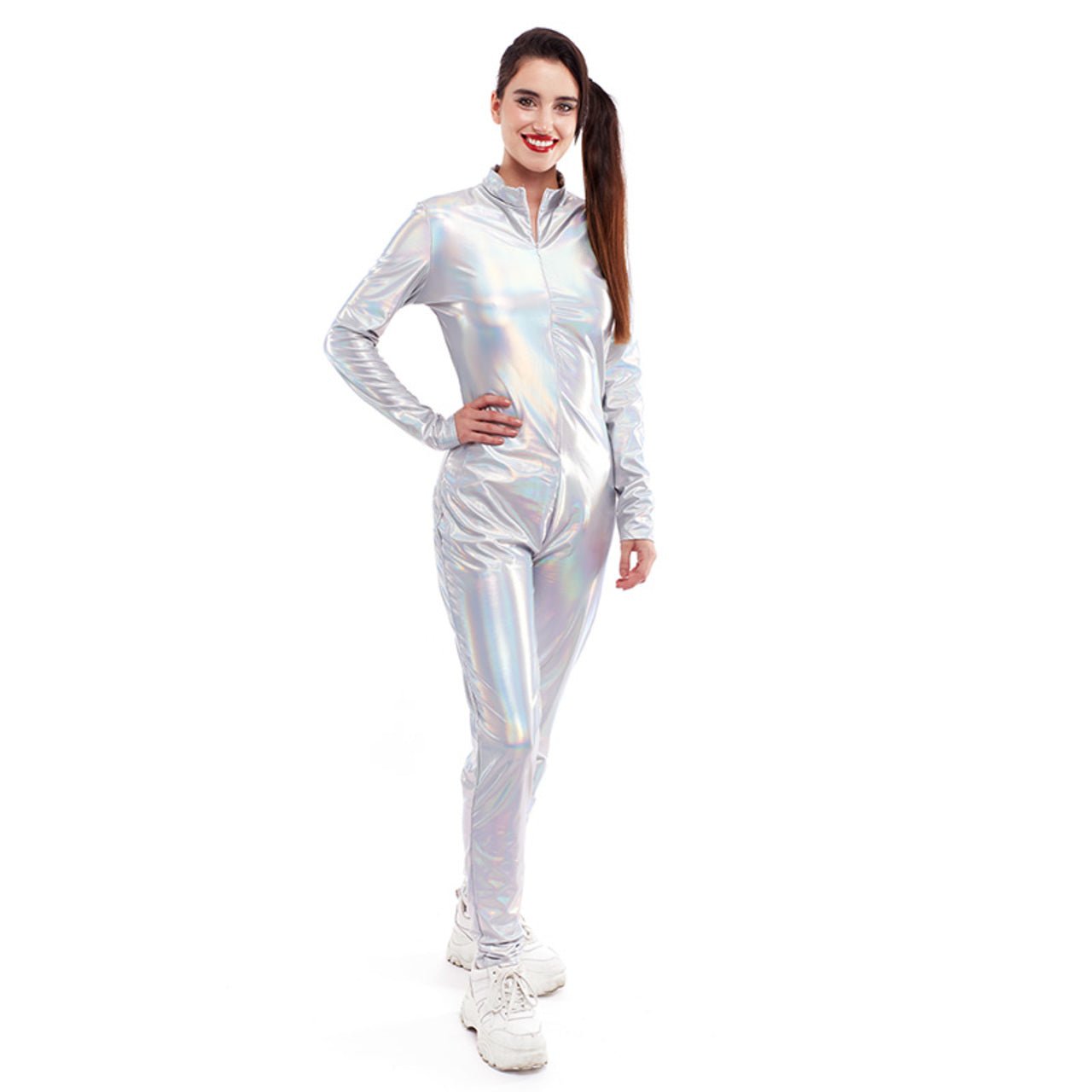 Malla Holográfica Metalizada para adulto