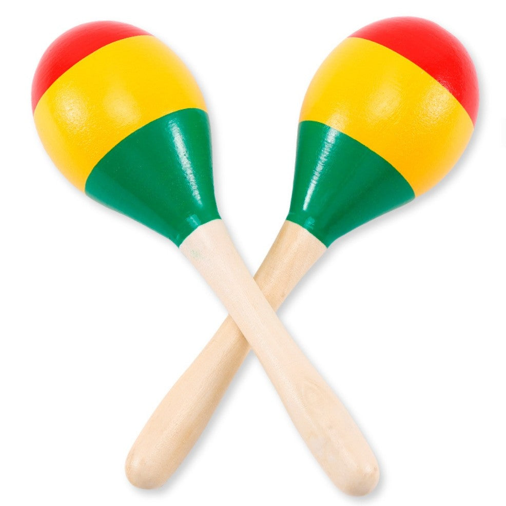 Maracas de Madera Colores