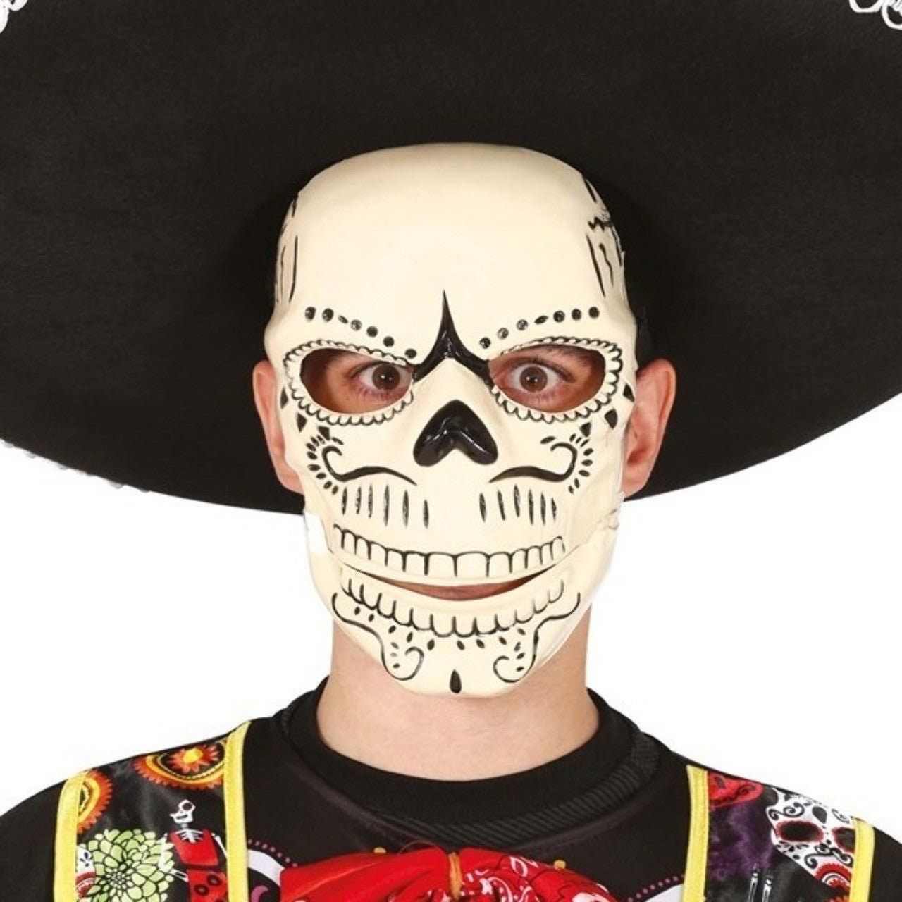 Máscara de Catrín Muerte Mexicana