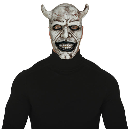 Máscara de látex de Demonio Raptor