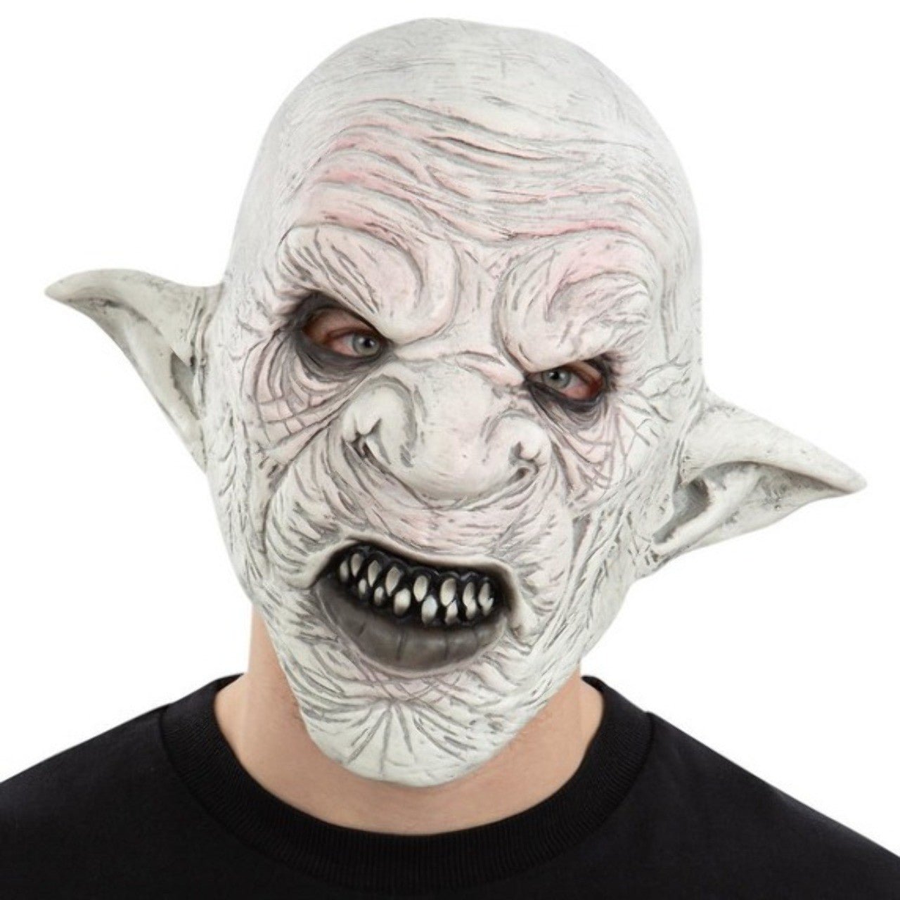 Máscara de látex de Vampiro Blanco