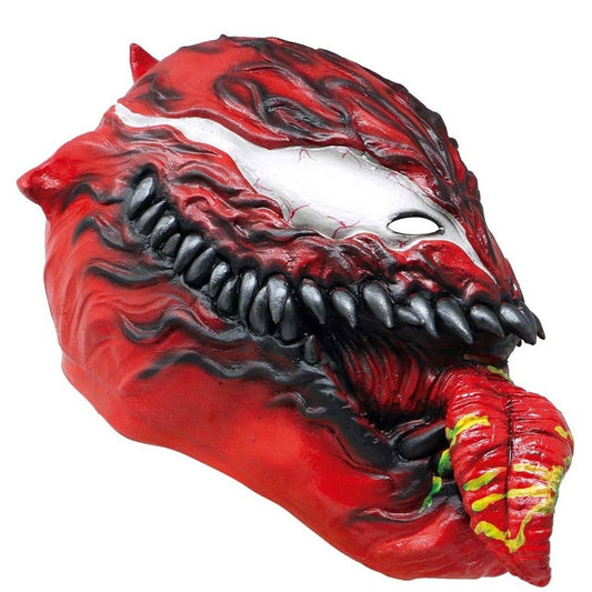 Máscara de látex Venom Rojo