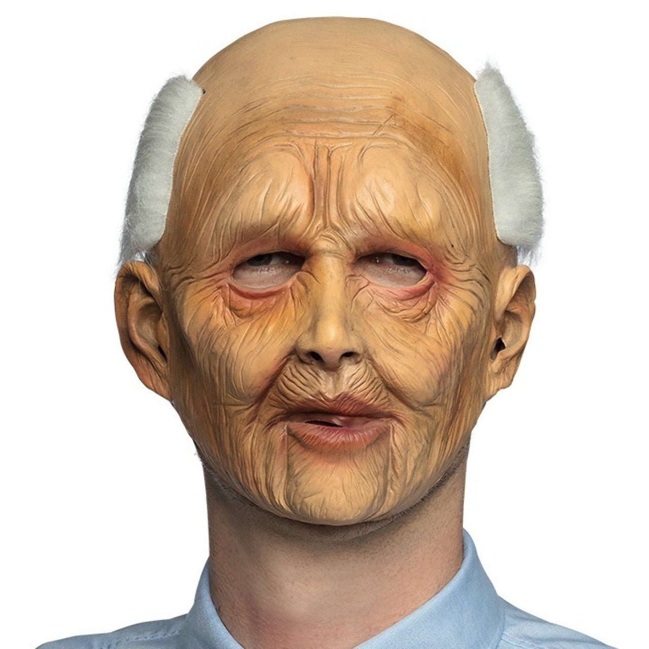 Máscara de látex de Viejo Arrugado