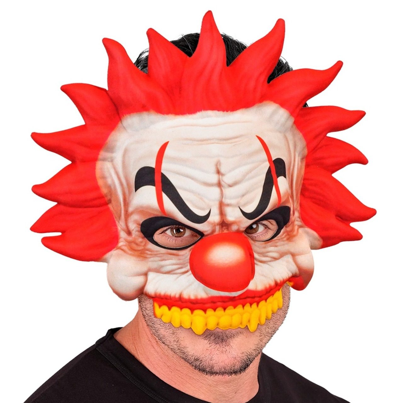 Media Máscara de Payaso Burger