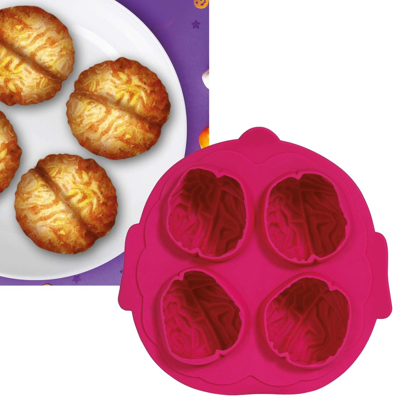 Molde de Galletas de Cerebros