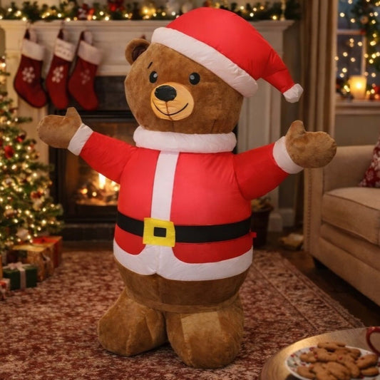 Oso de Navidad Hinchable