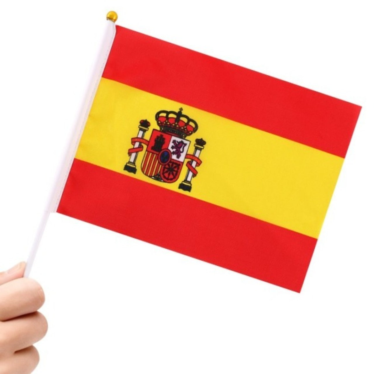 Pack de 24 Banderines de España 20x30cm