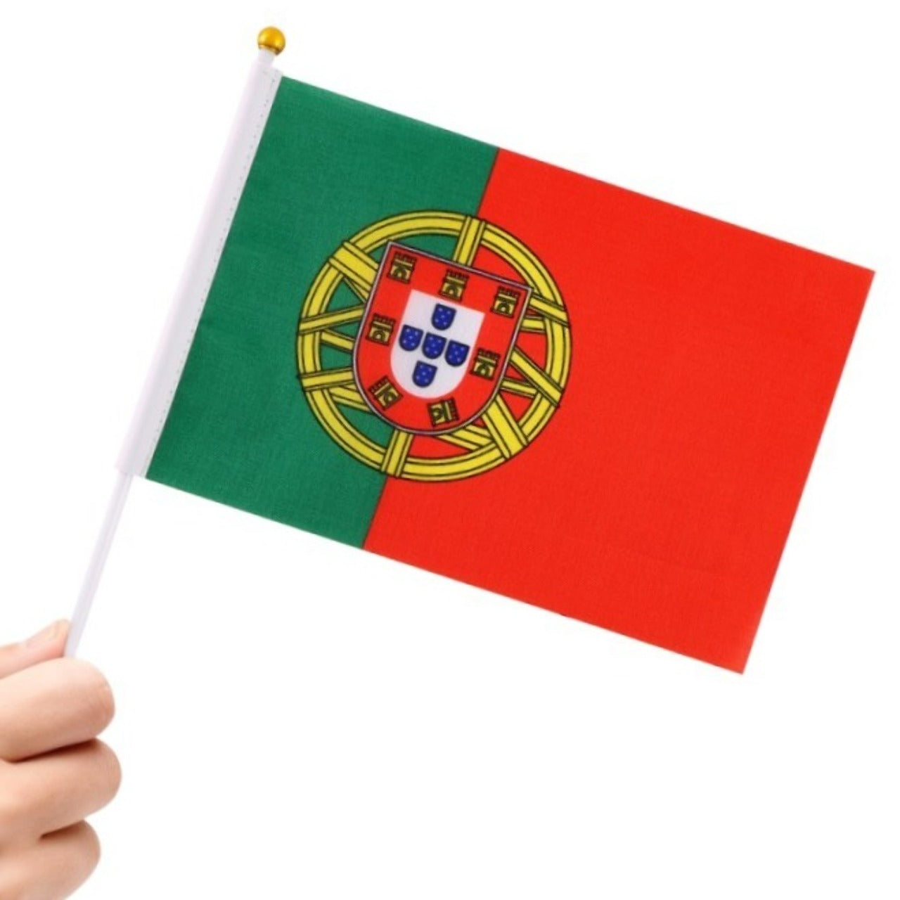Pack de 24 Banderines de Portugal 20x30cm