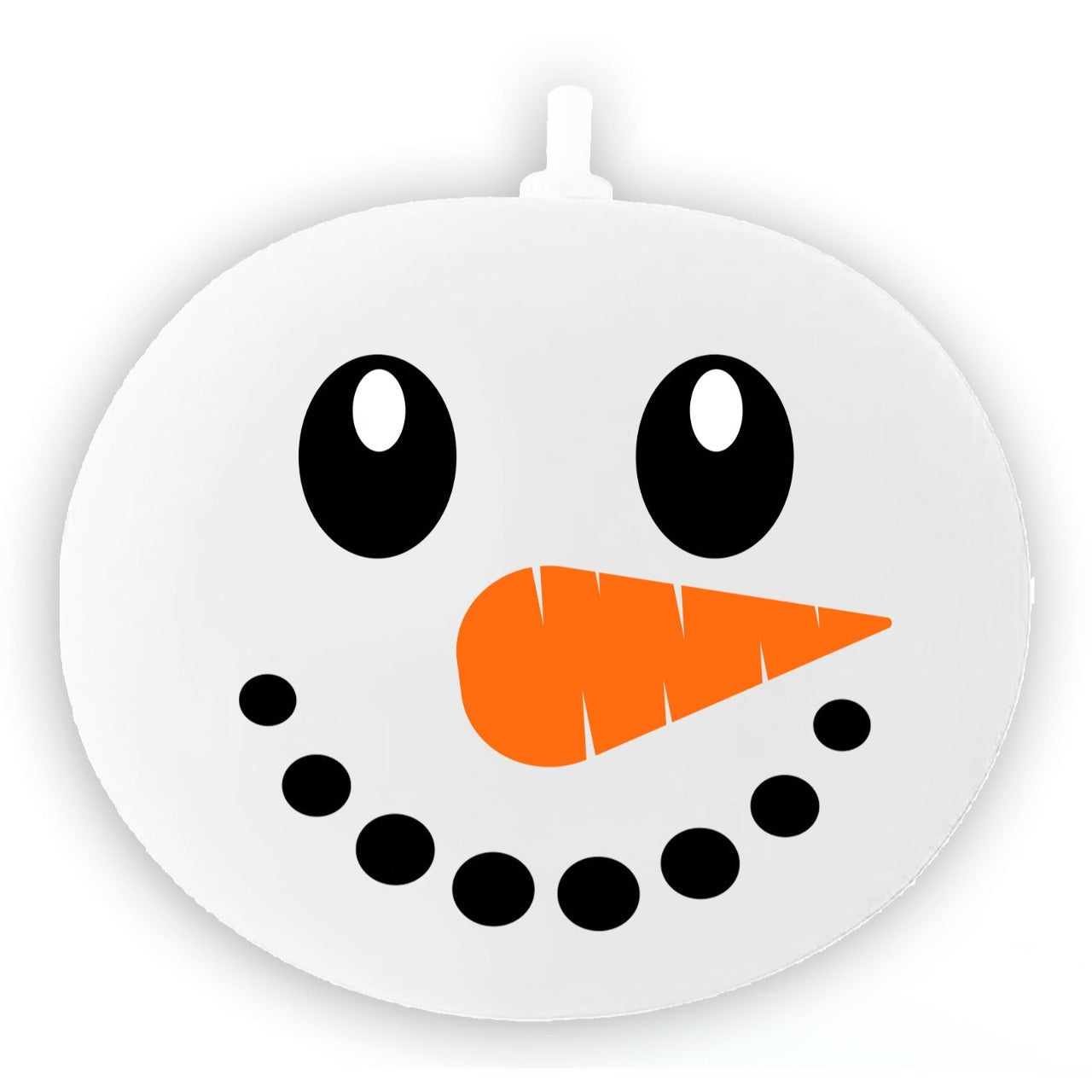 Pack de 5 Globos de látex Muñeco de Nieve