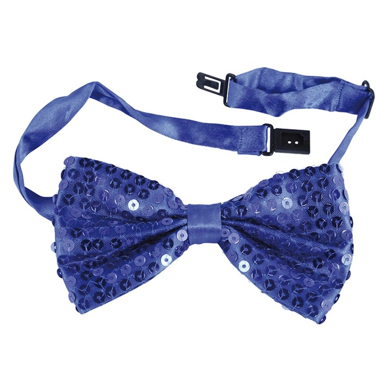 Pajarita Azul Lentejuelas