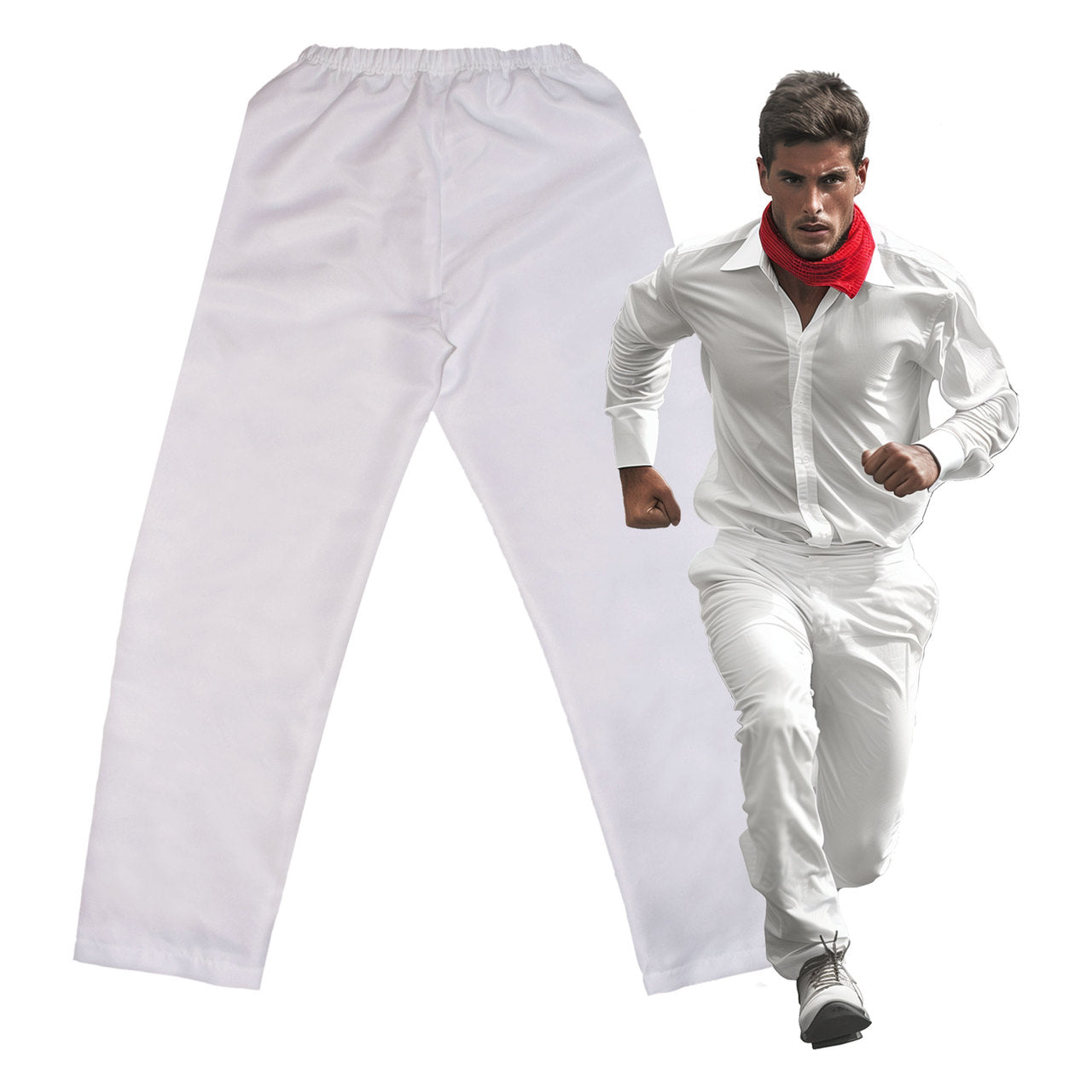 Pantalón Blanco San Fermín