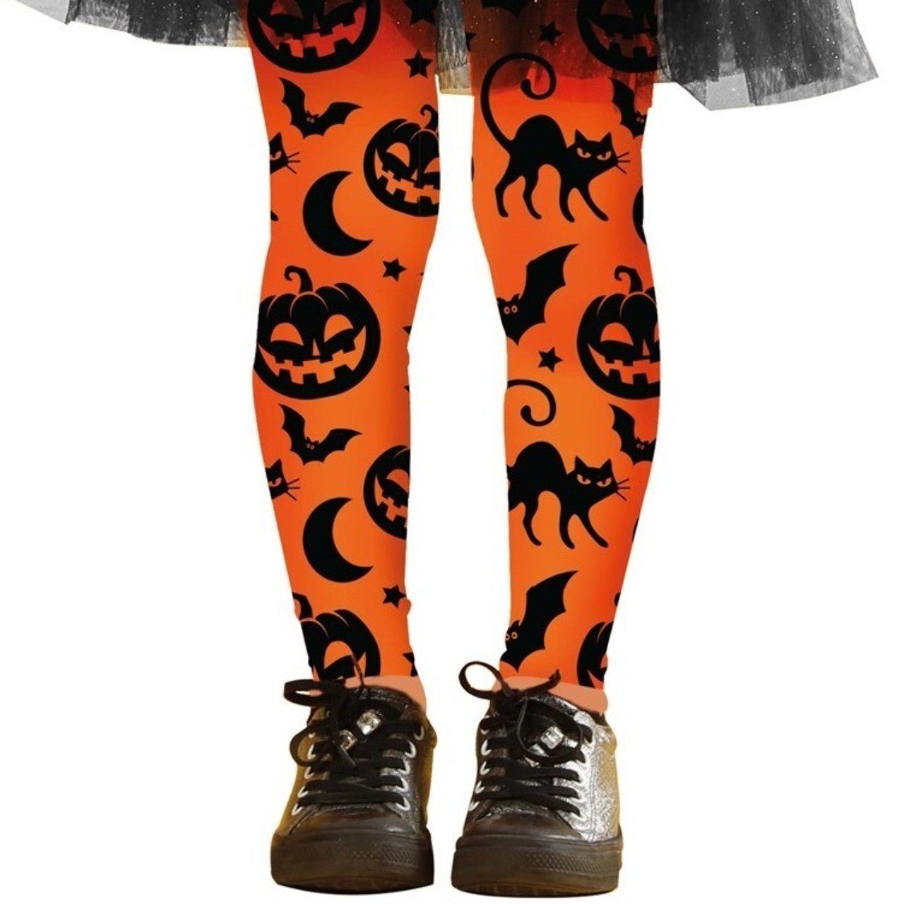 Panty de Calabazas Naranja infantil