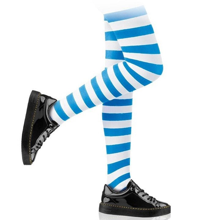 Panty Rayas Azules y Blancas Eco infantil